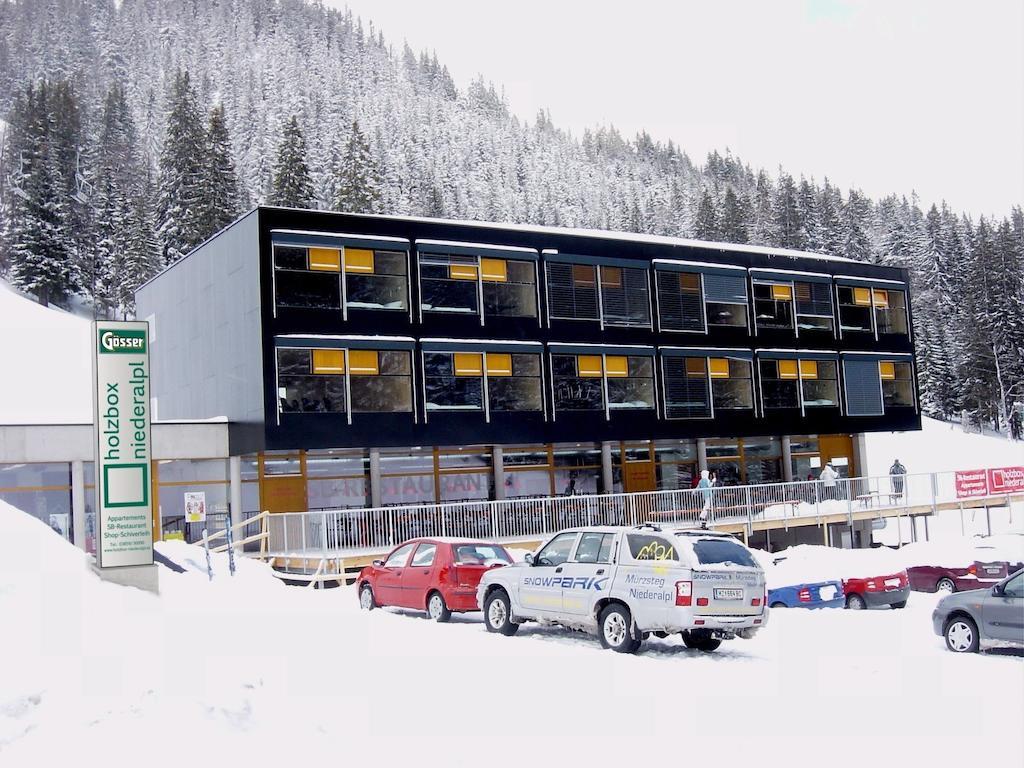 Holzbox Niederalpl Aparthotel Mürzsteg Esterno foto